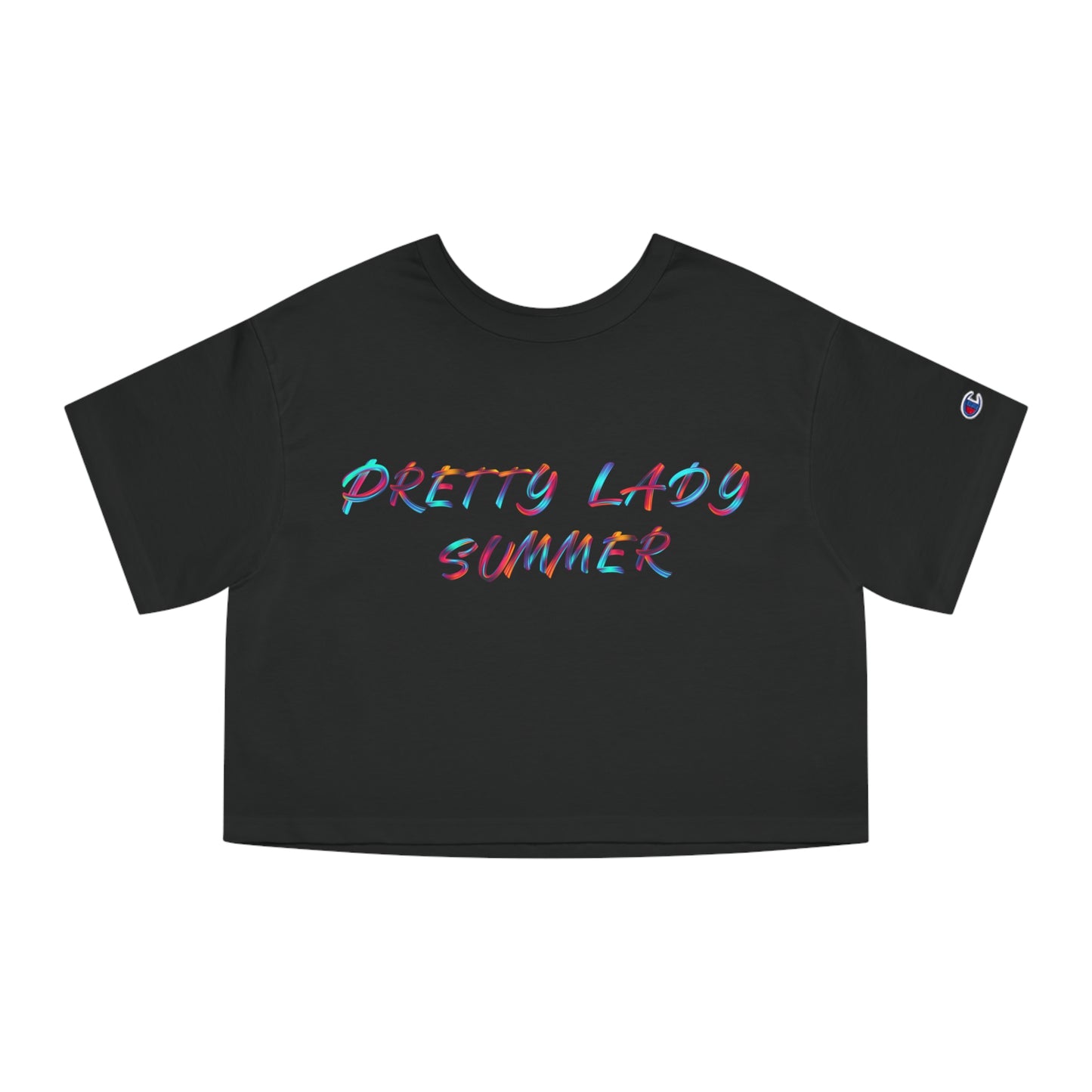 Pretty Lady Summer Crop T-Shirt