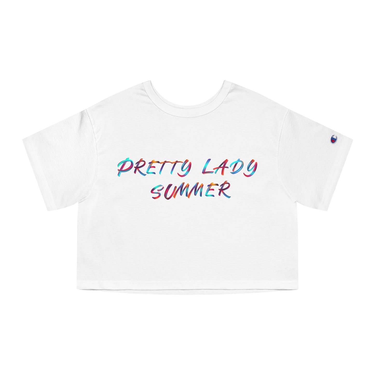 Pretty Lady Summer Crop T-Shirt
