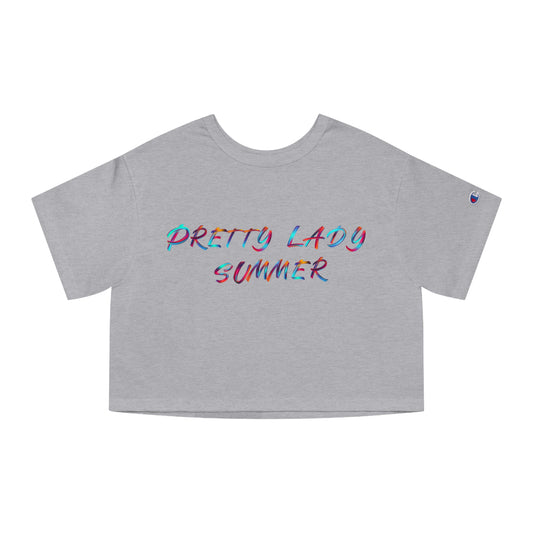 Pretty Lady Summer Crop T-Shirt