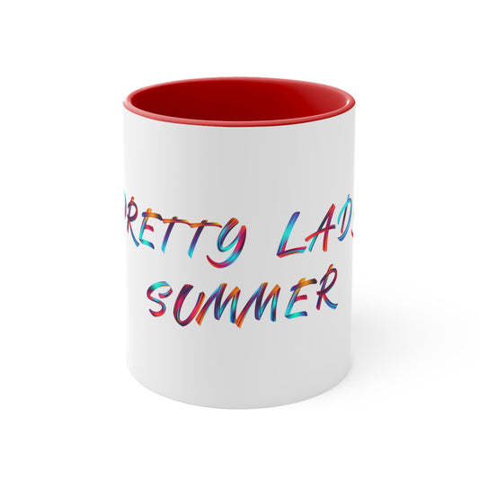 Pretty Lady Summer Coffee Mug
